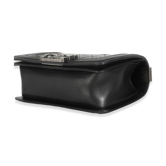 Chanel Black Quilted Lambskin Small Boy Bag - Picture 7 of 8